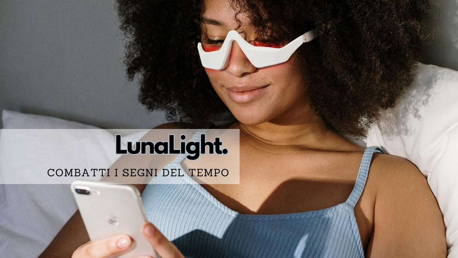 Combatti i segni del tempo con LunaLight™ | Il dispositivo antirughe per il contorno occhi